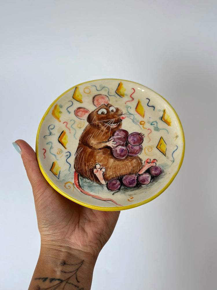 Emily handmade plate