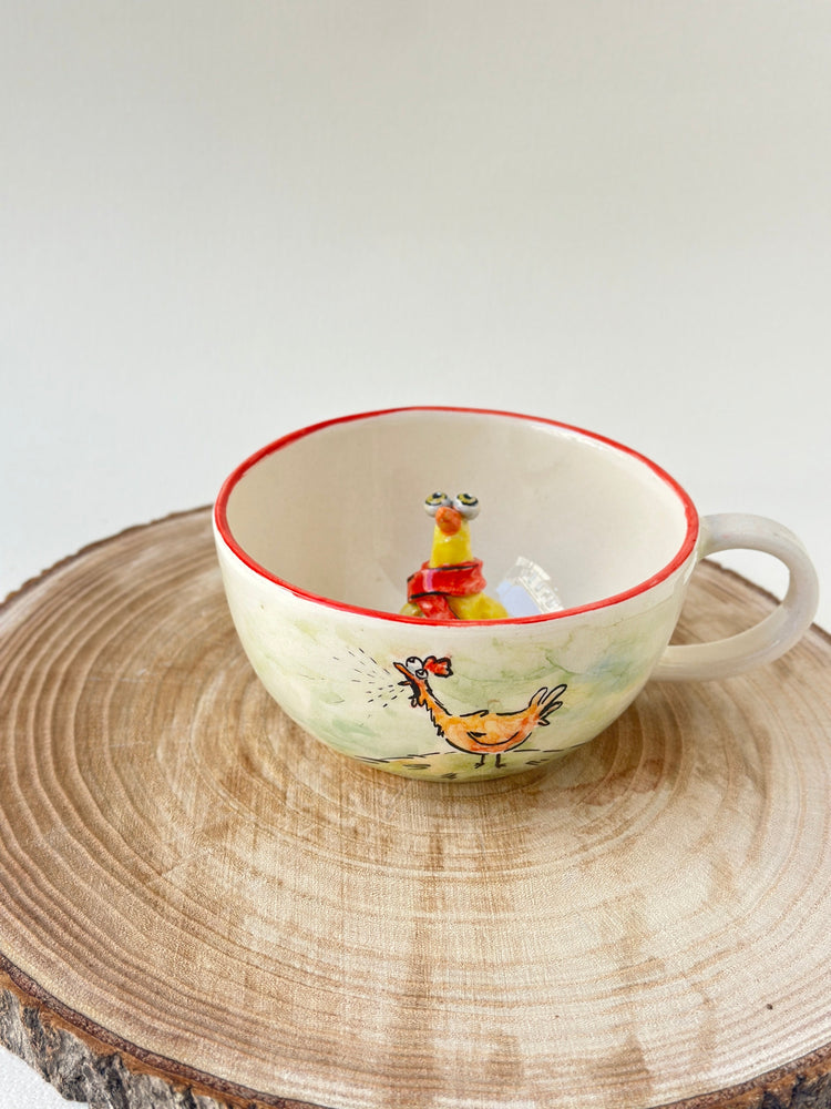 Handmade ceramic mug