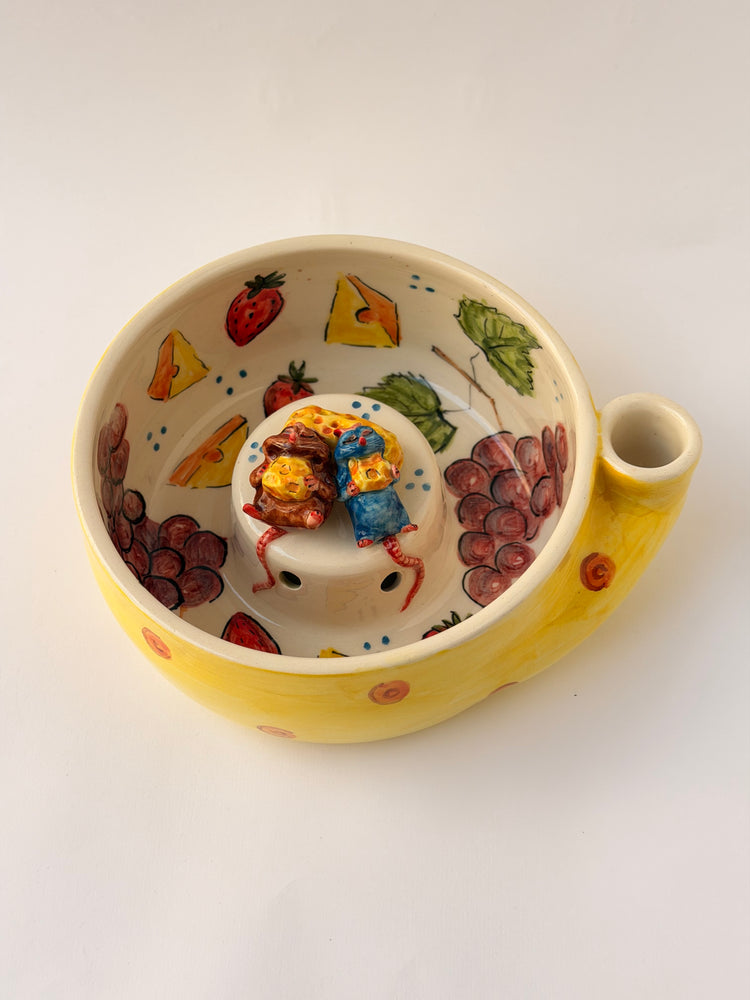Little Chef and Emily handmade ceramic washing bowl