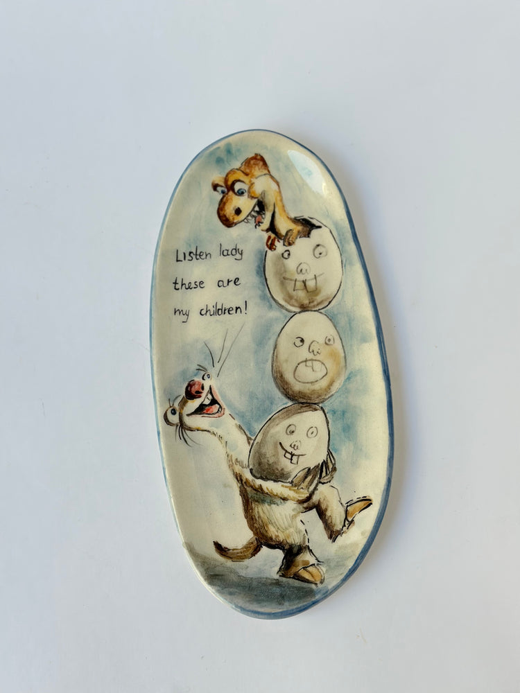 Sid handmade plate ceramic
