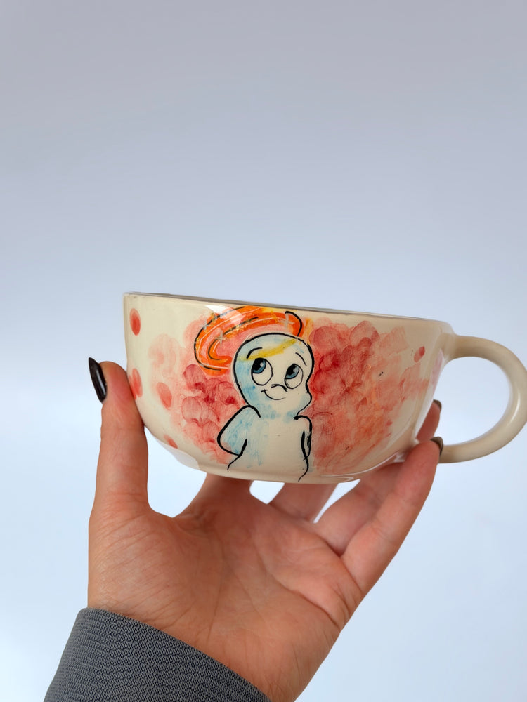 Ghost handmade ceramic mug