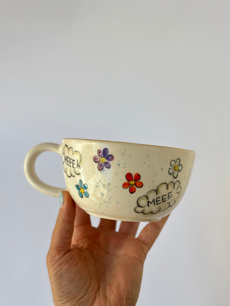 Sheep handmade ceramic mug