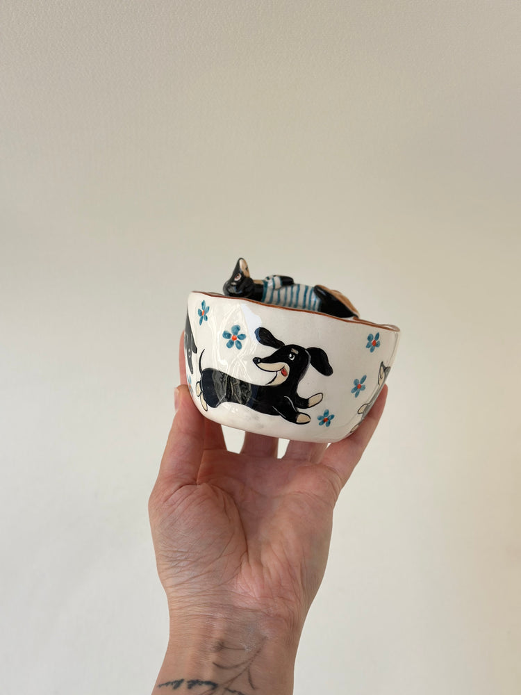 Dachshund handmade cup
