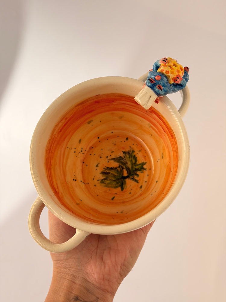 Little Chef handmade ceramic bowl