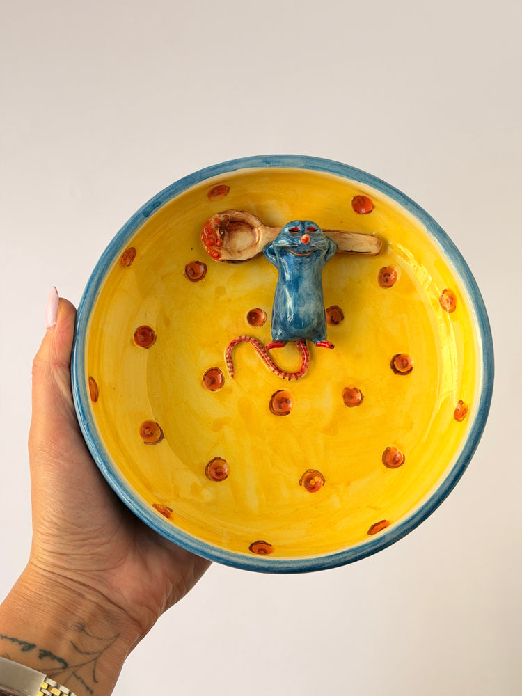 Little Chef handmade ceramic bowl