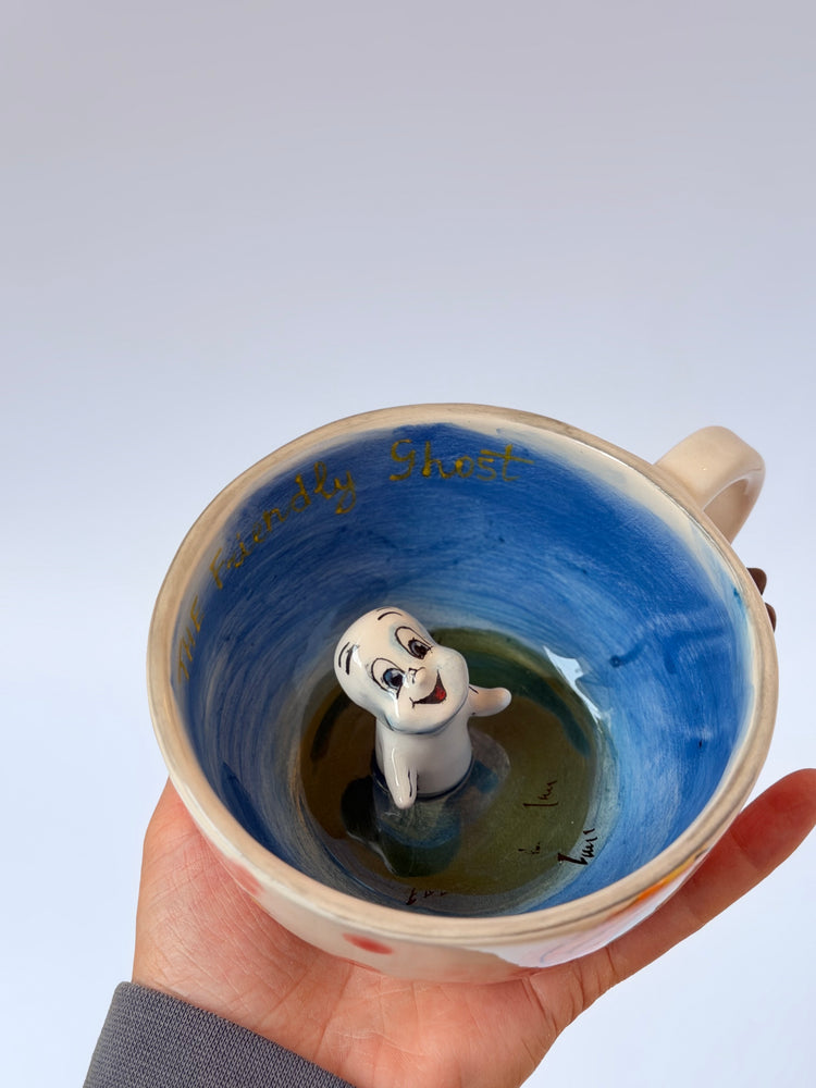 Ghost handmade ceramic mug