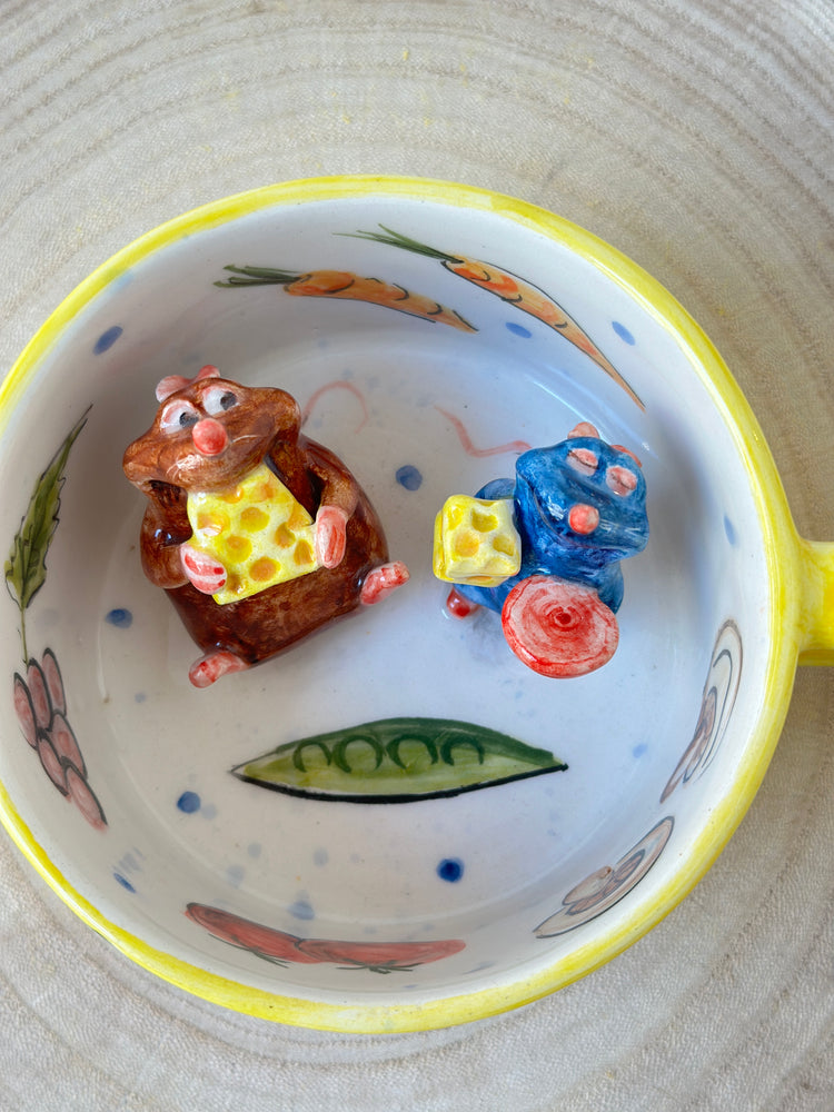 Little chef and Emily handmade mug