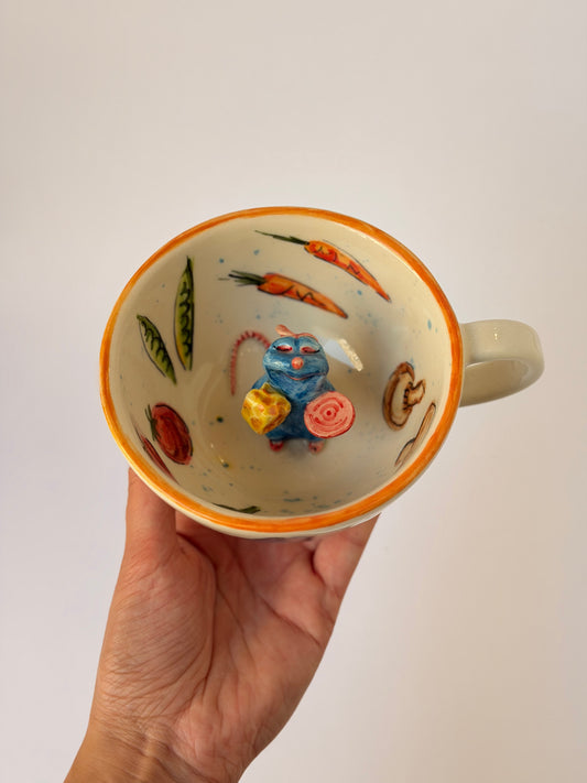 Little Chef handmade ceramic mug