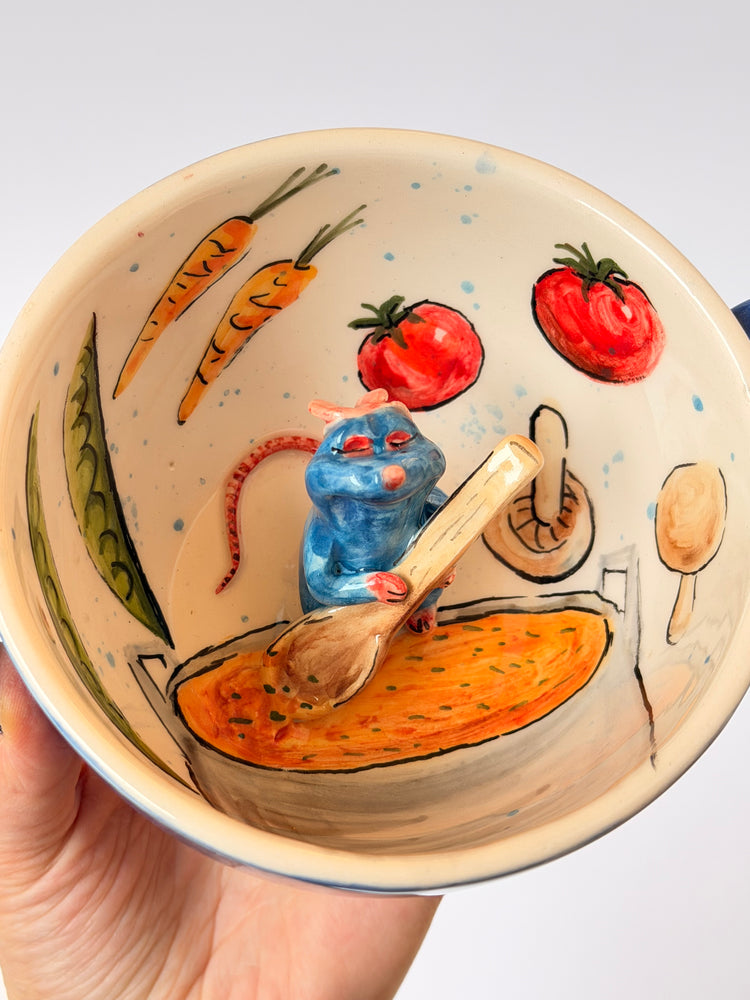 Little Chef handmade ceramic mug
