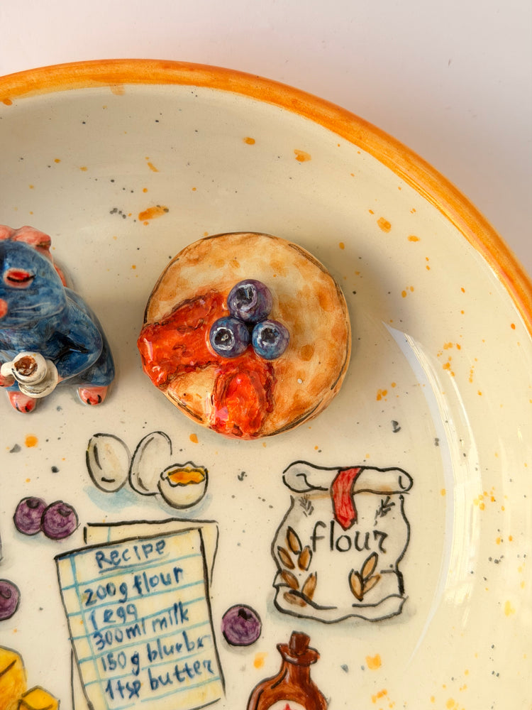 Little Chef handmade ceramic bowl