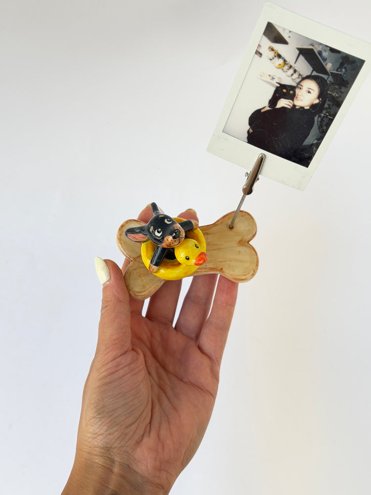 Picture holder handmade ceramic