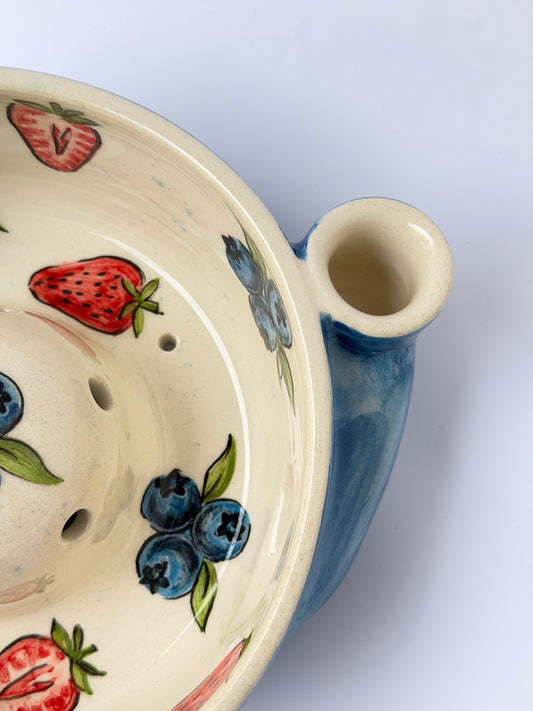 Fruit handmade ceramic washing bowl