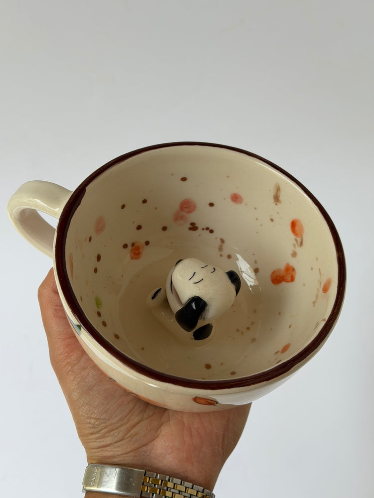Dog handmade ceramic mug