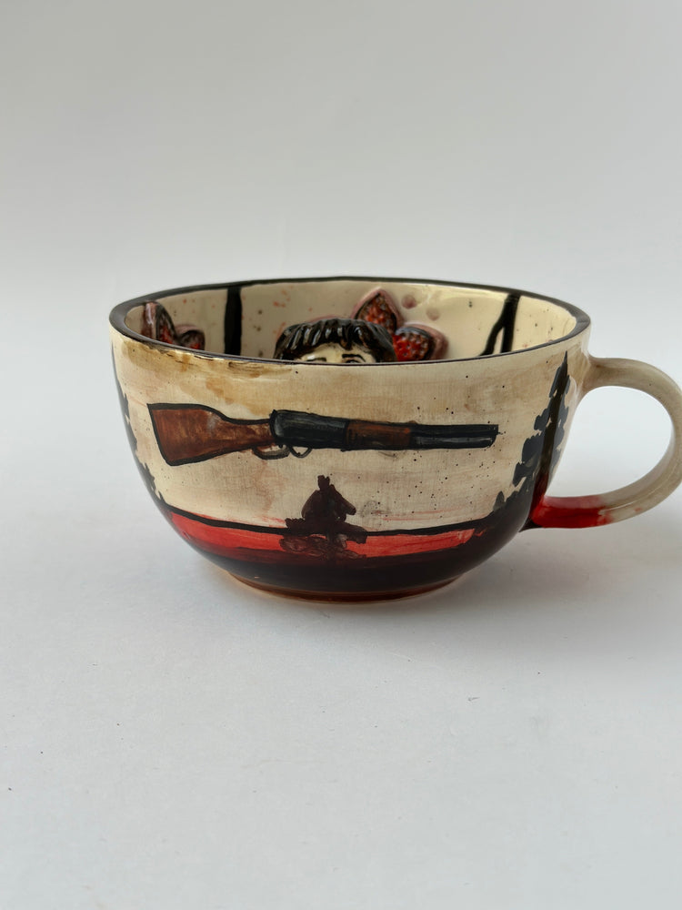 Nancy handmade mug