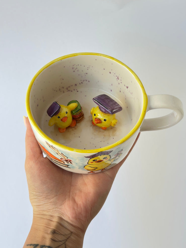 Graduate dwarves handmade mug