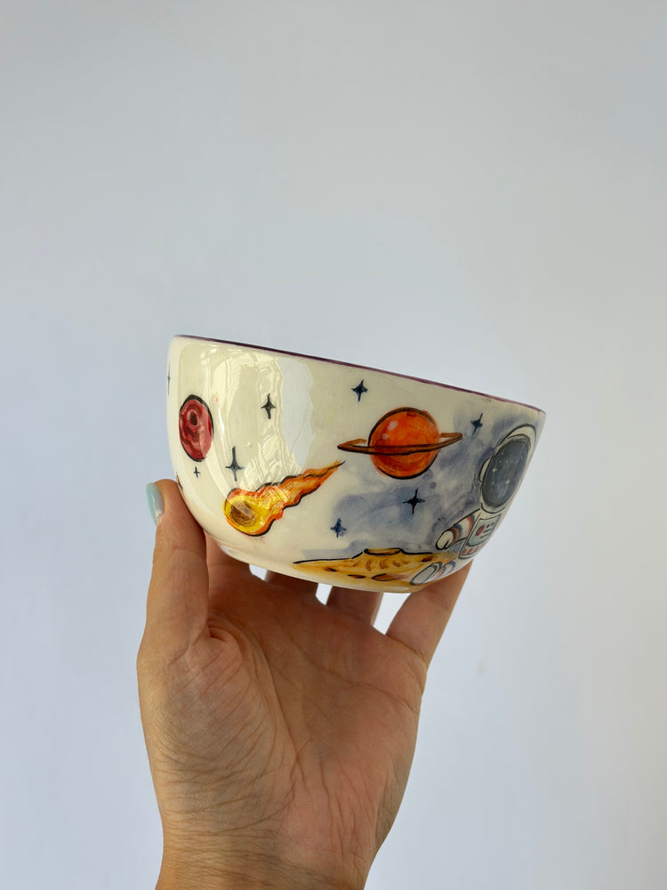 Astronaut handmade ceramic mug