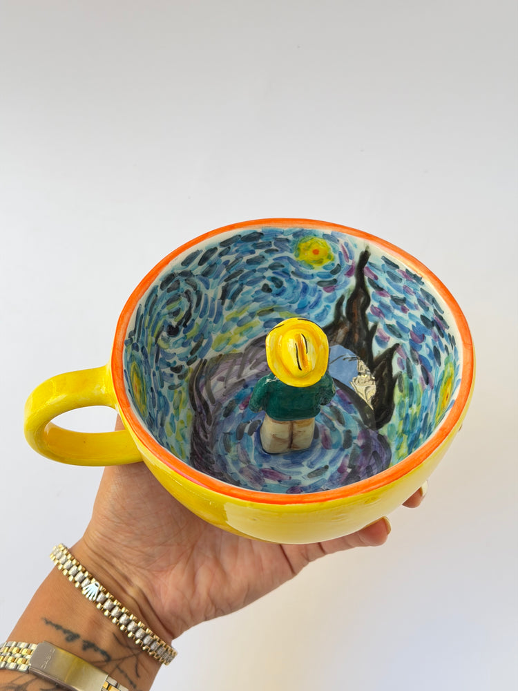 Vincent handmade mug