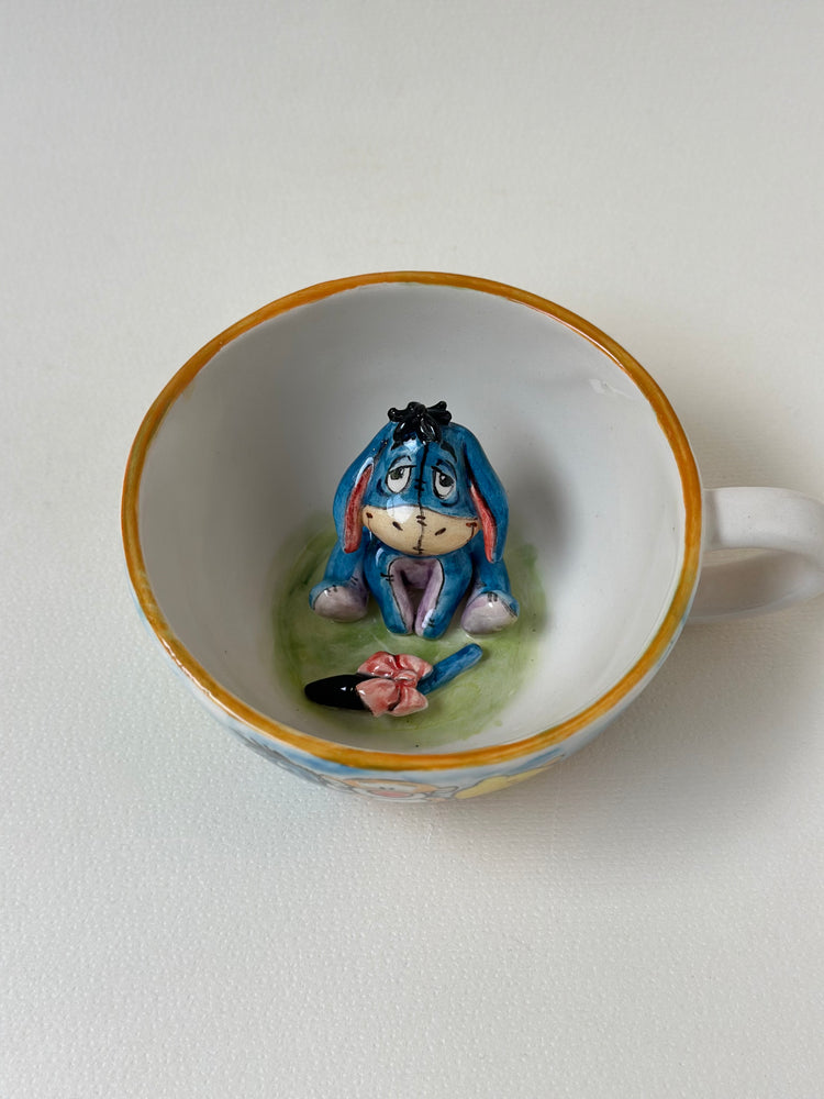 Donkey handmade ceramic mug