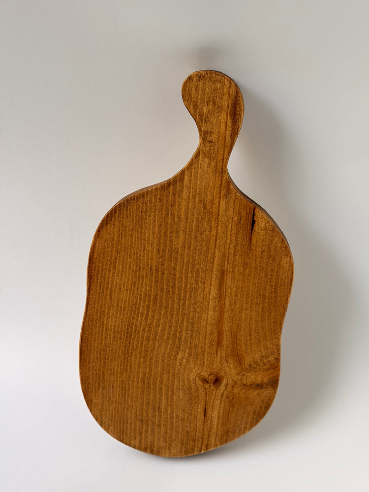 Ceramic & Wood Charcuterie Serving Board (32x16)