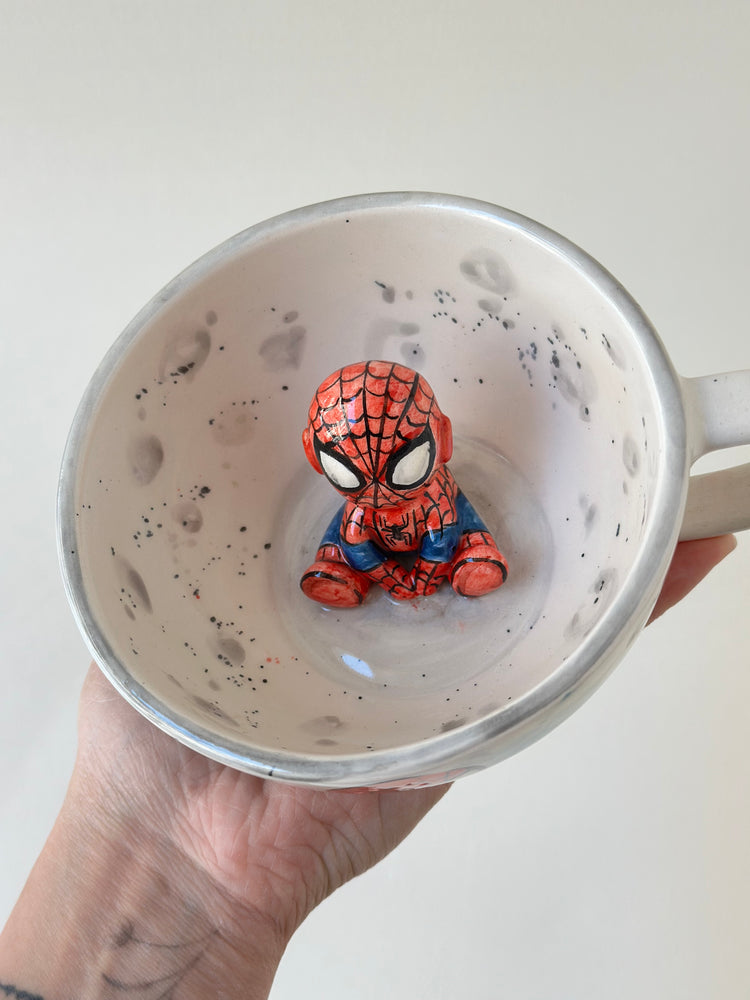 Spider handmade mug