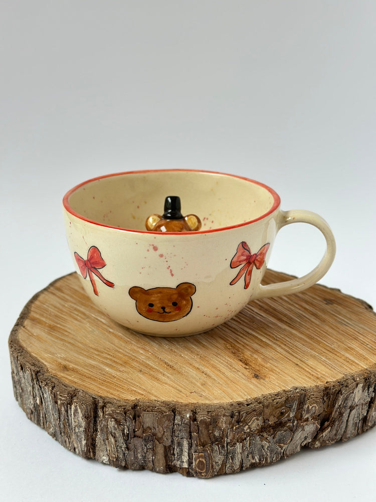 Teddy handmade mug