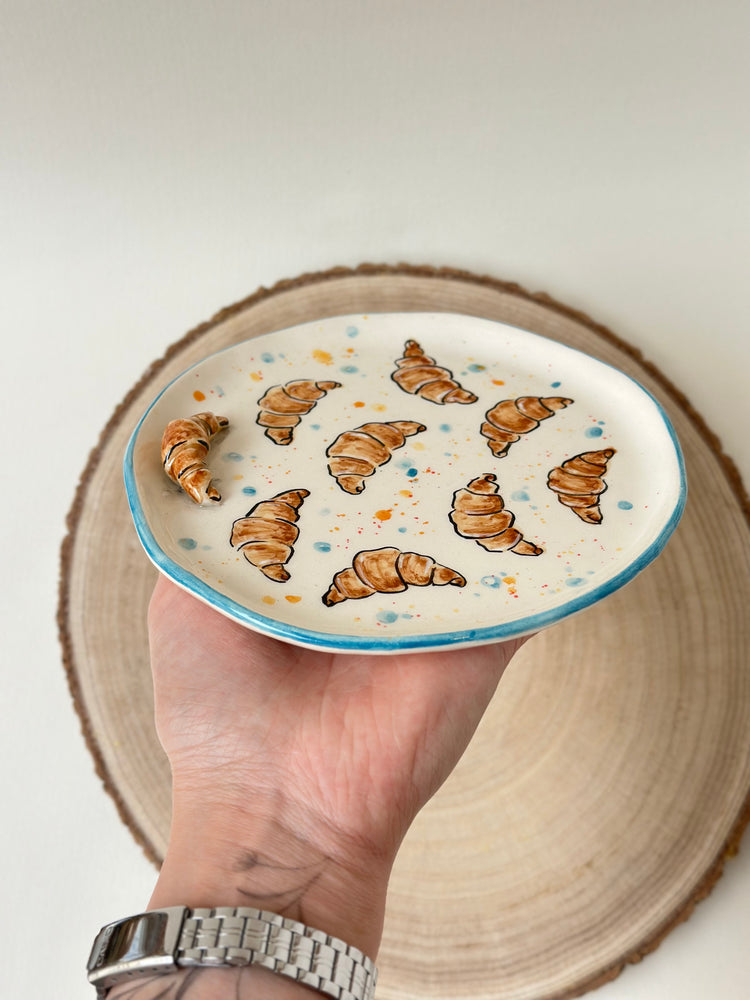Handmade coffee mug and plate