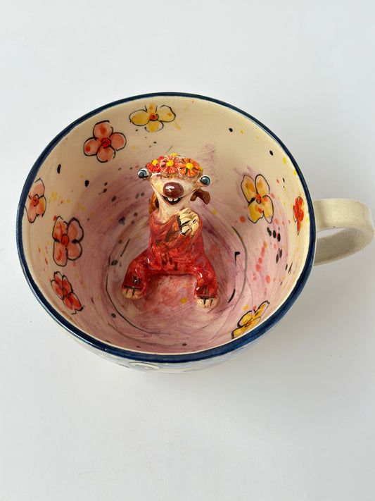 İce age Brooke handmade mug
