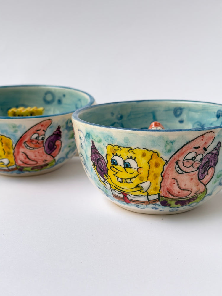 Friends handmade ceramic mugs