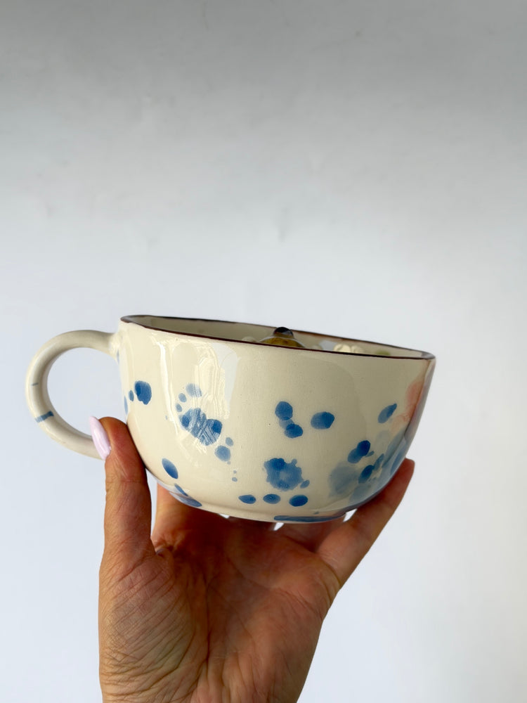 Ground sloth handmade ceramic mug