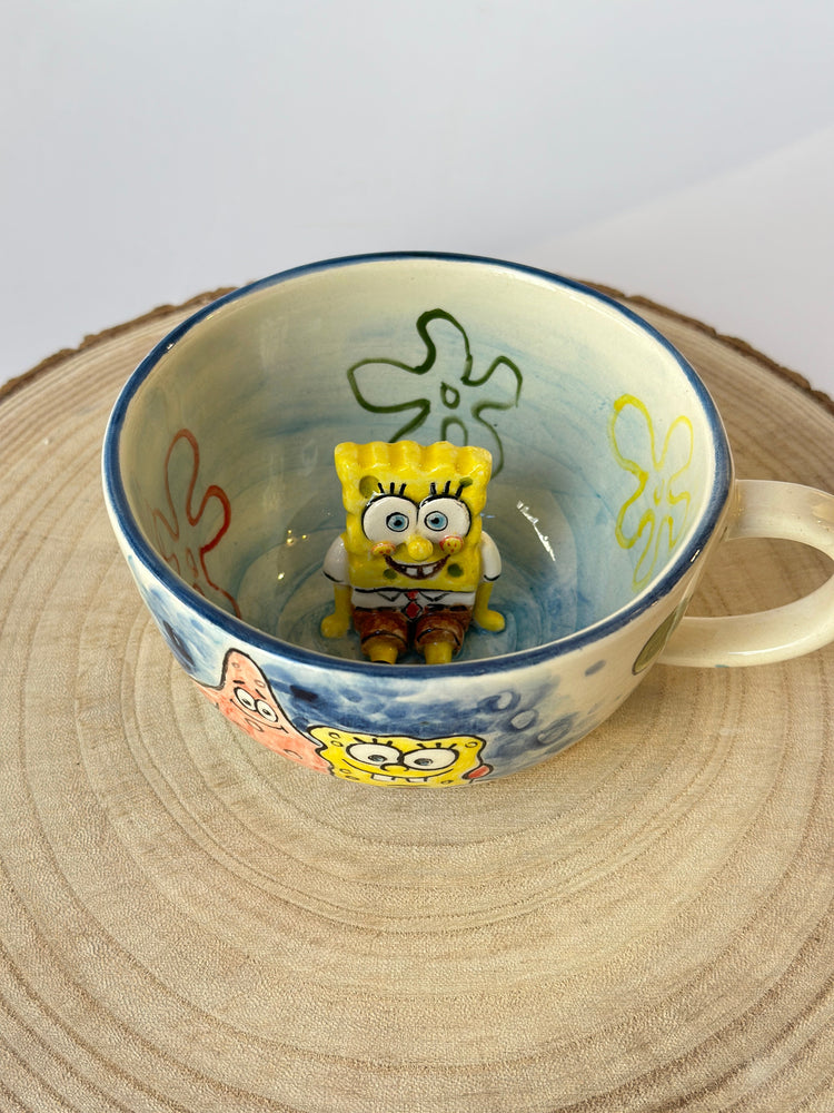 SpongeBob handmade mug