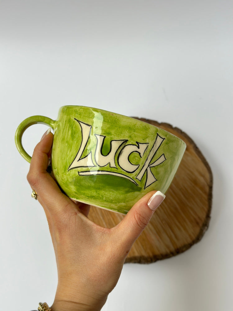 Handmade mug Cat