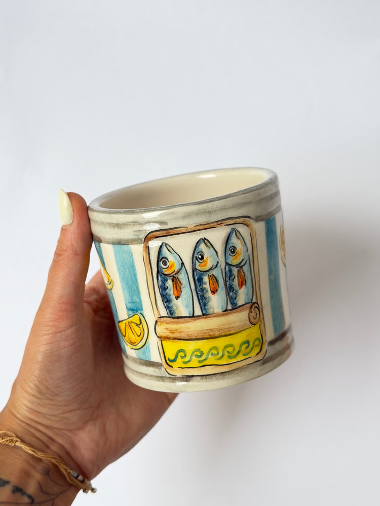 İconic canning cup handmade ceramic