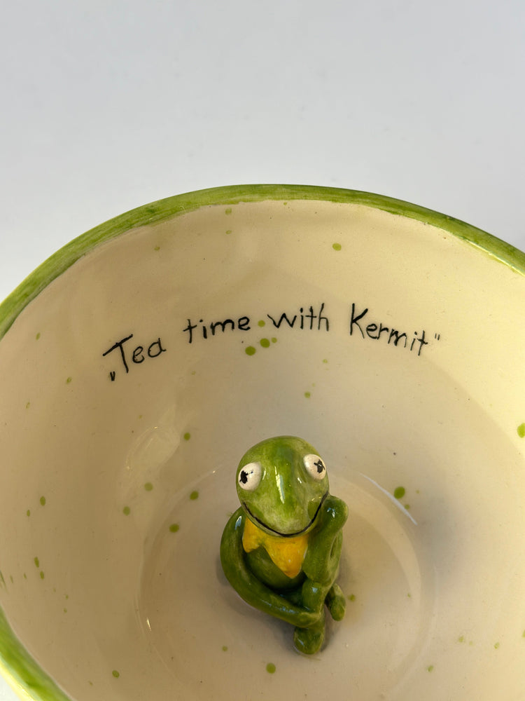 Kermit handmade mug