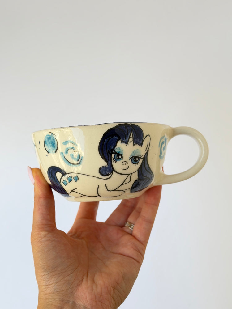 Unicorn handmade ceramic mug