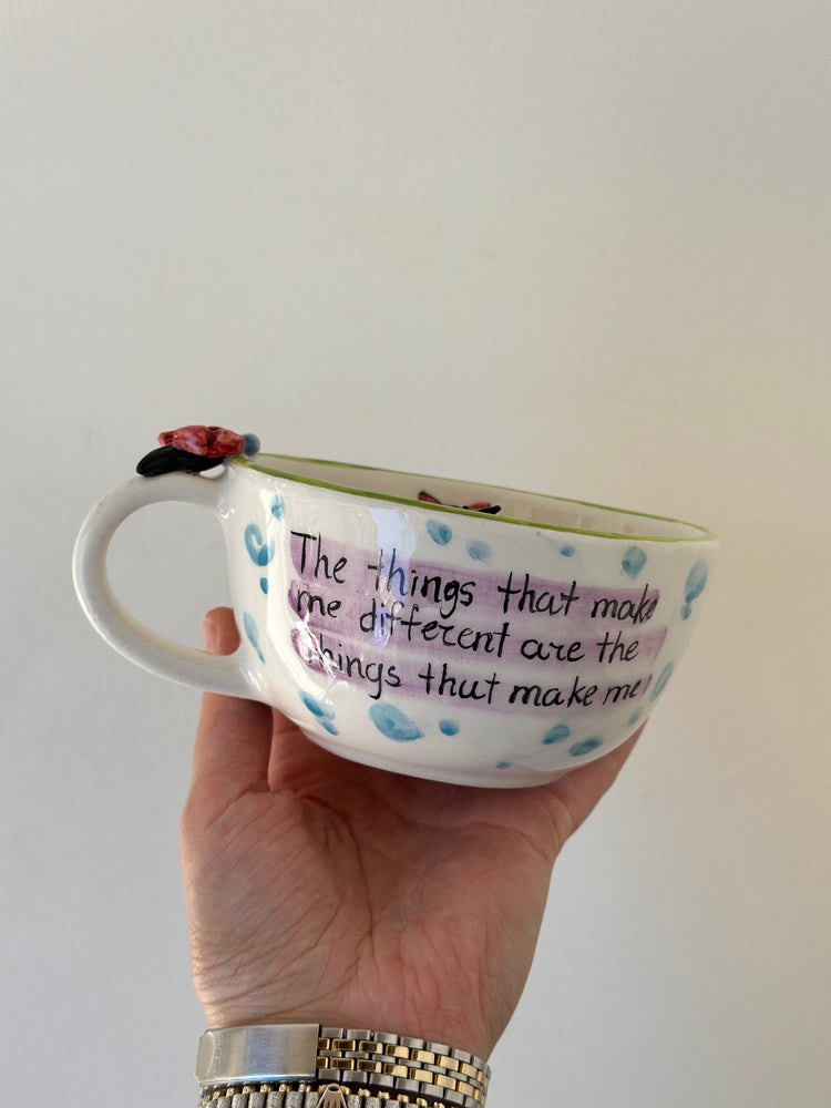 Donkey handmade mug