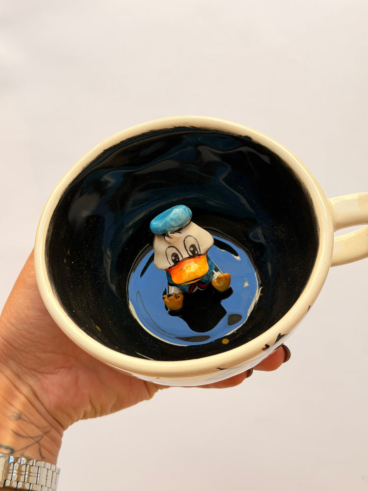 Duck handmade ceramic mug