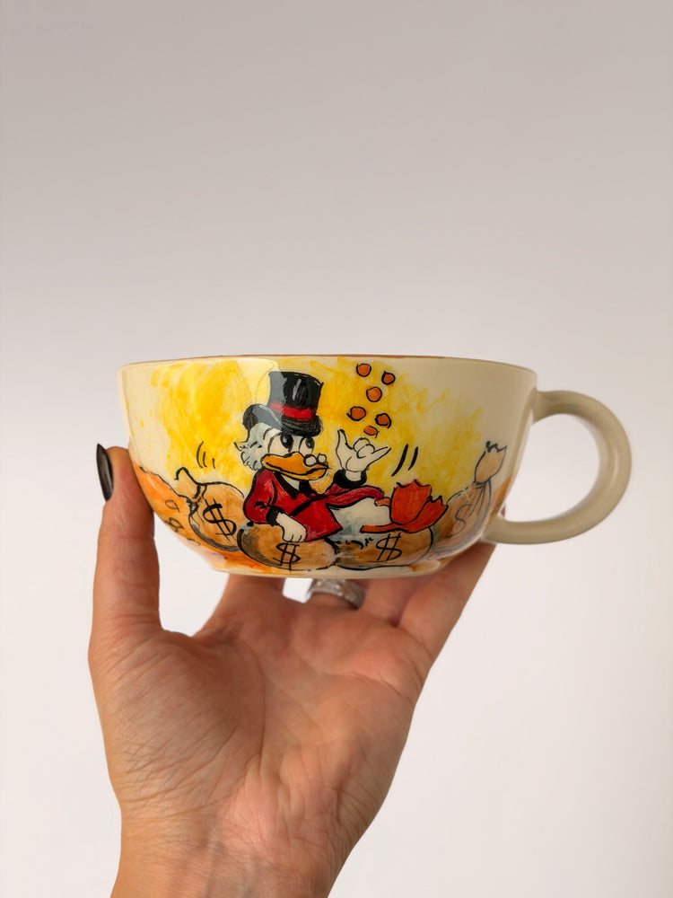 Duck handmade ceramic mug