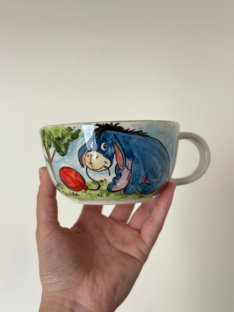 Donkey handmade mug