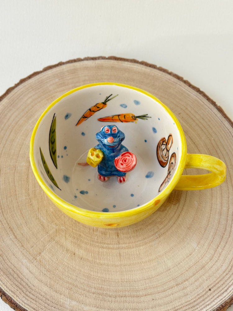 Handmade ceramic mug