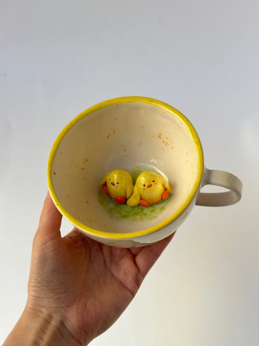 Lover Chicks handmade mug