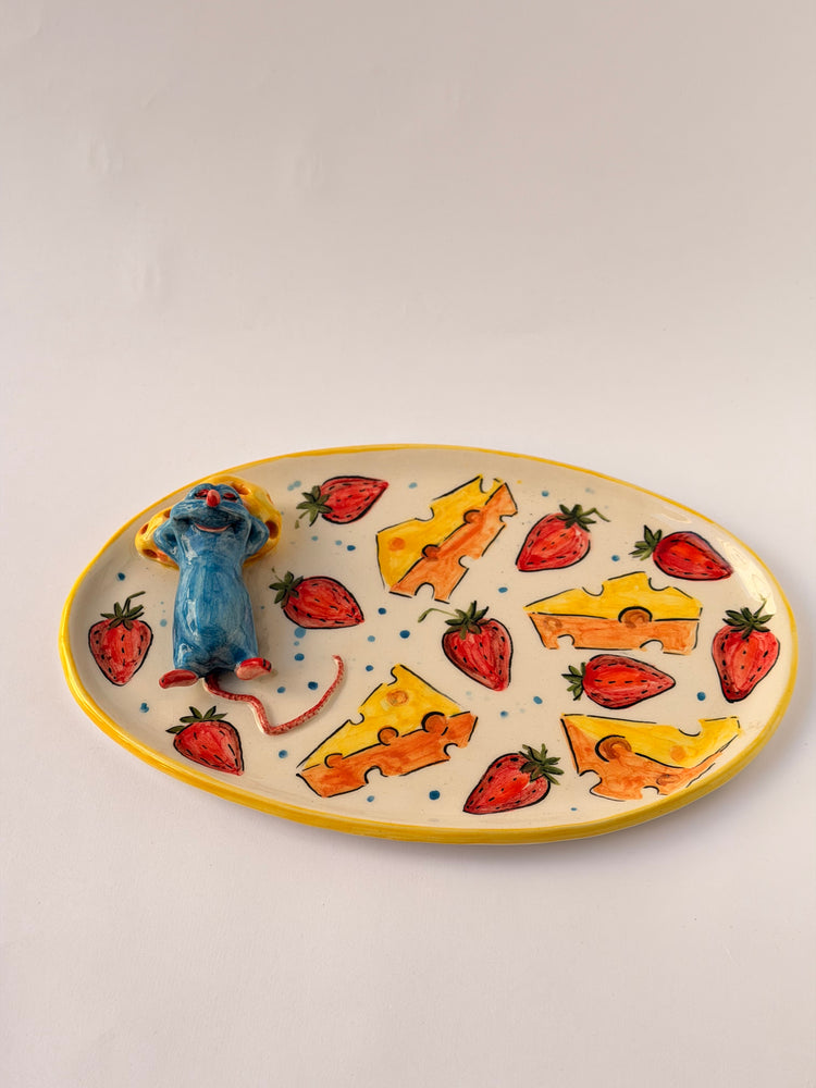 Little Chef handmade ceramic plate