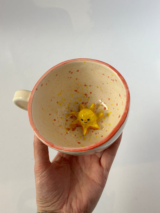 Star handmade mug