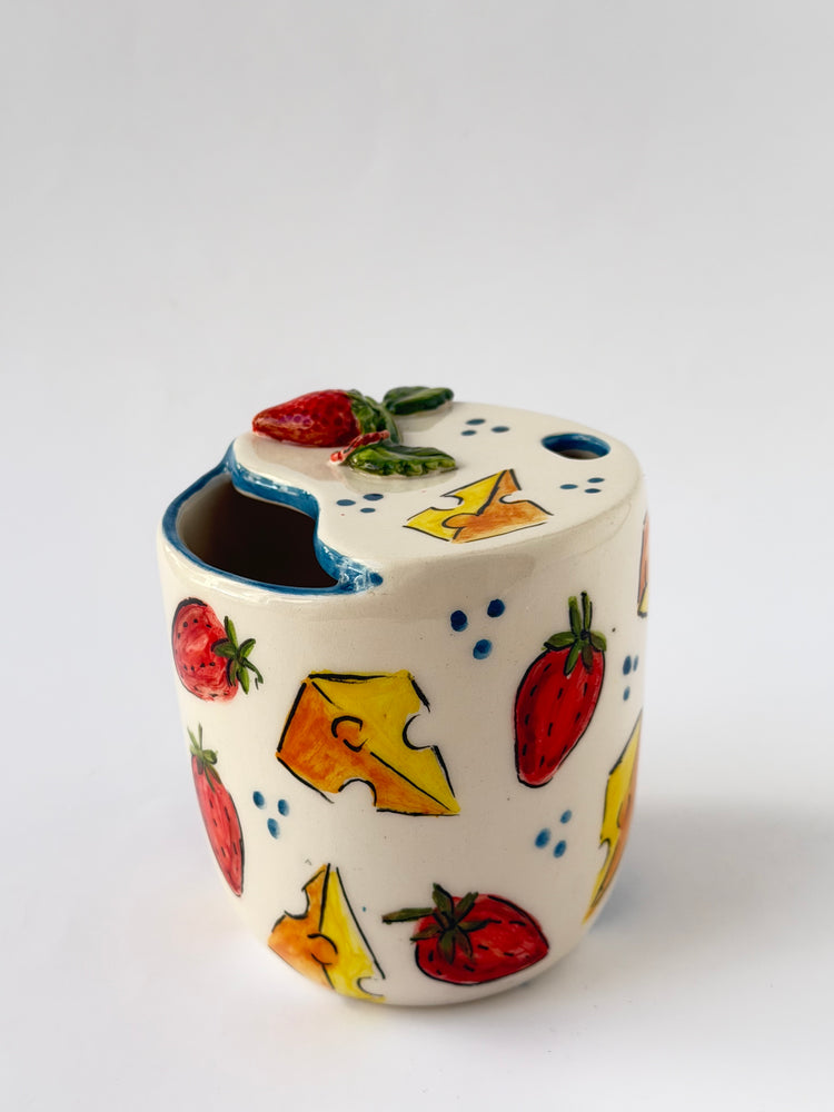 Little chef handmade takeaway mug