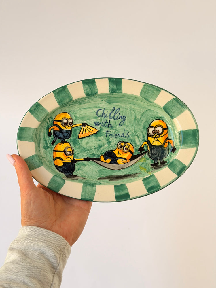 Handmade ceramic plate
