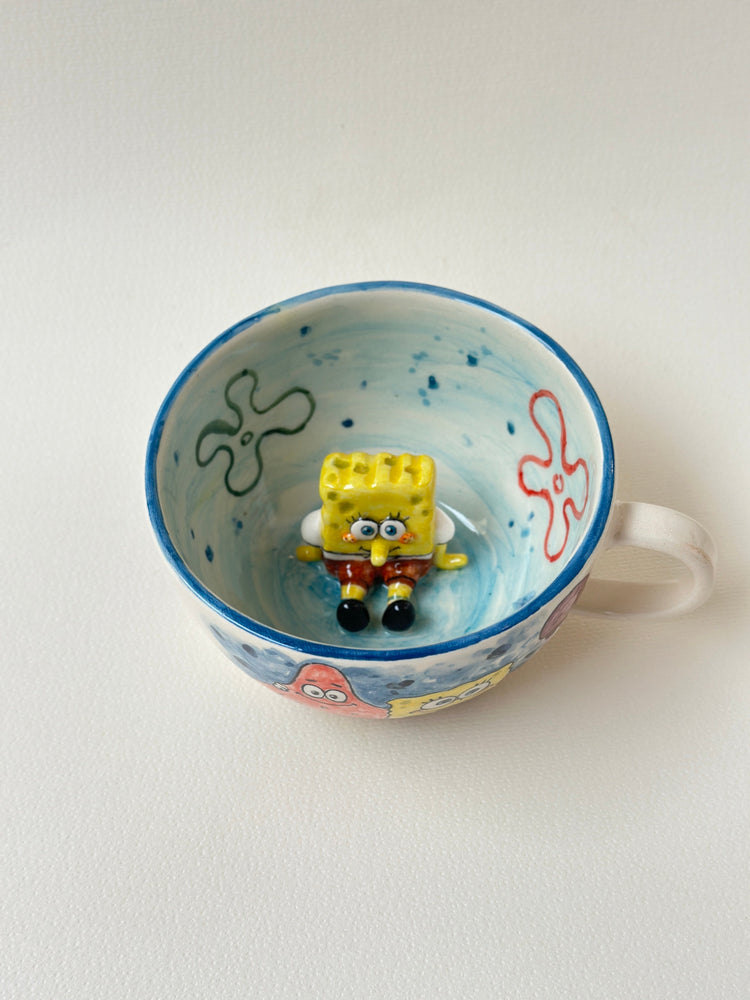 SpongeBob handmade mug