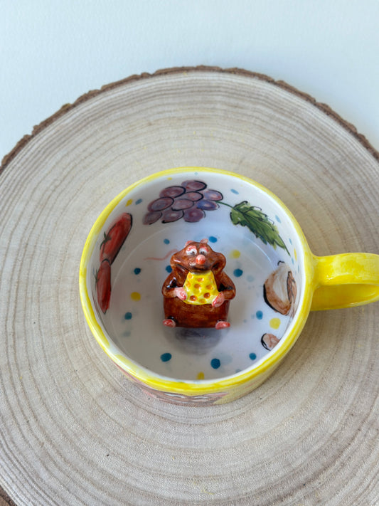 Mouse handmade mug