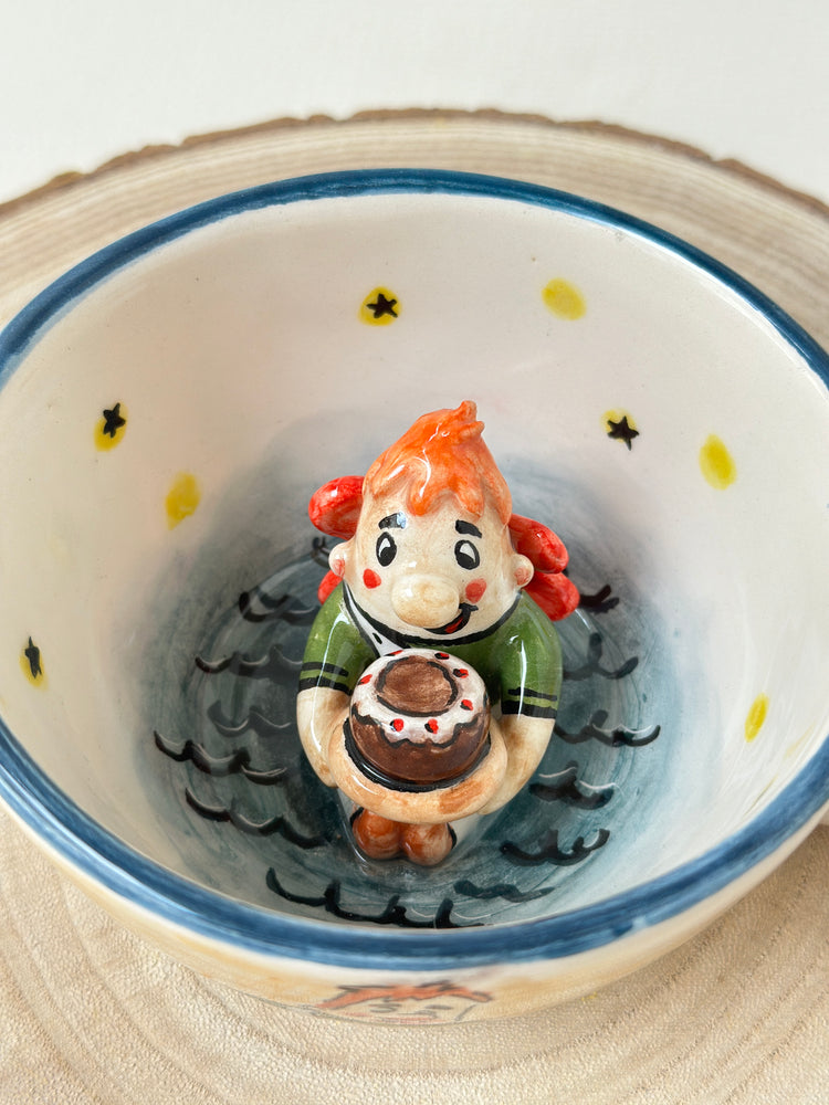 The boy who lives on the roof Handmade mug ceramic