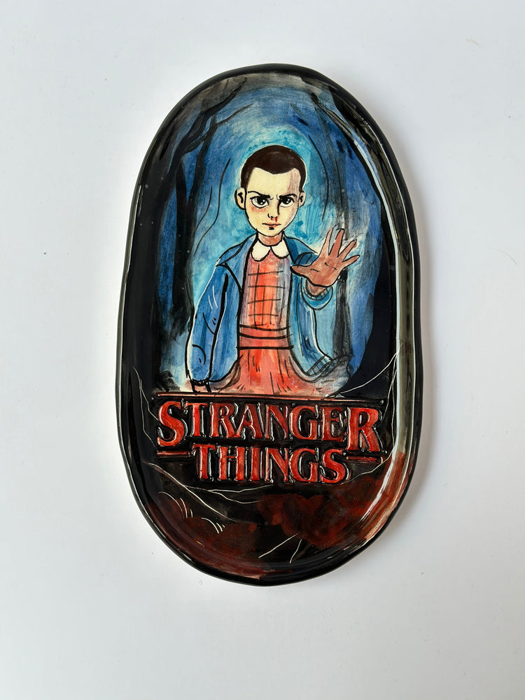 “Eleven” handmade plate