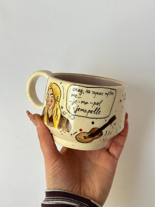 “Friends” handmade mug