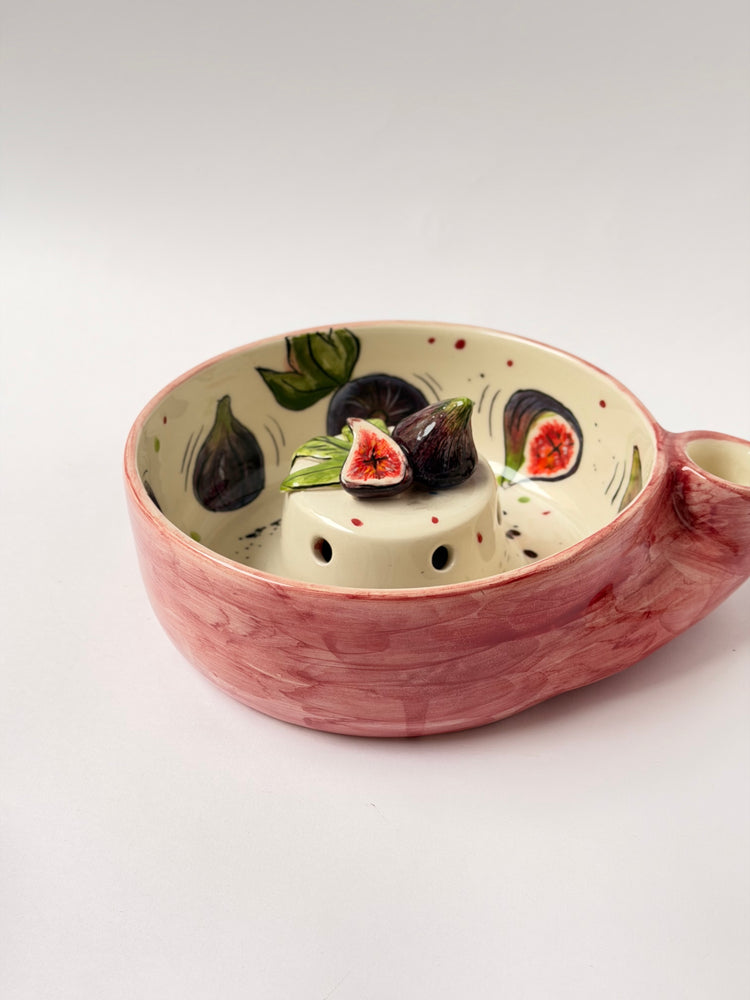 Fig handmade ceramic washing bowl